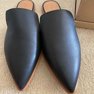 Madewell Gemma Mules - Black, Women’s 11
